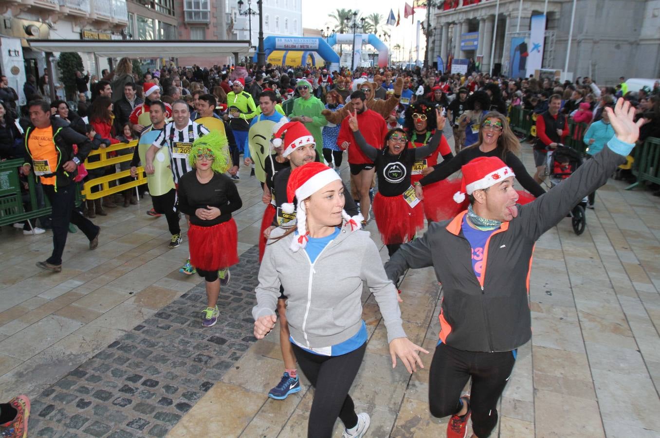 Salida de la San Silvestre de Cartagena