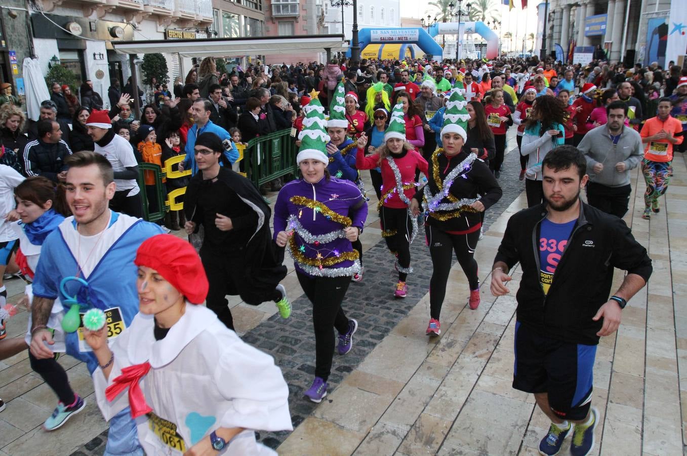 Salida de la San Silvestre de Cartagena