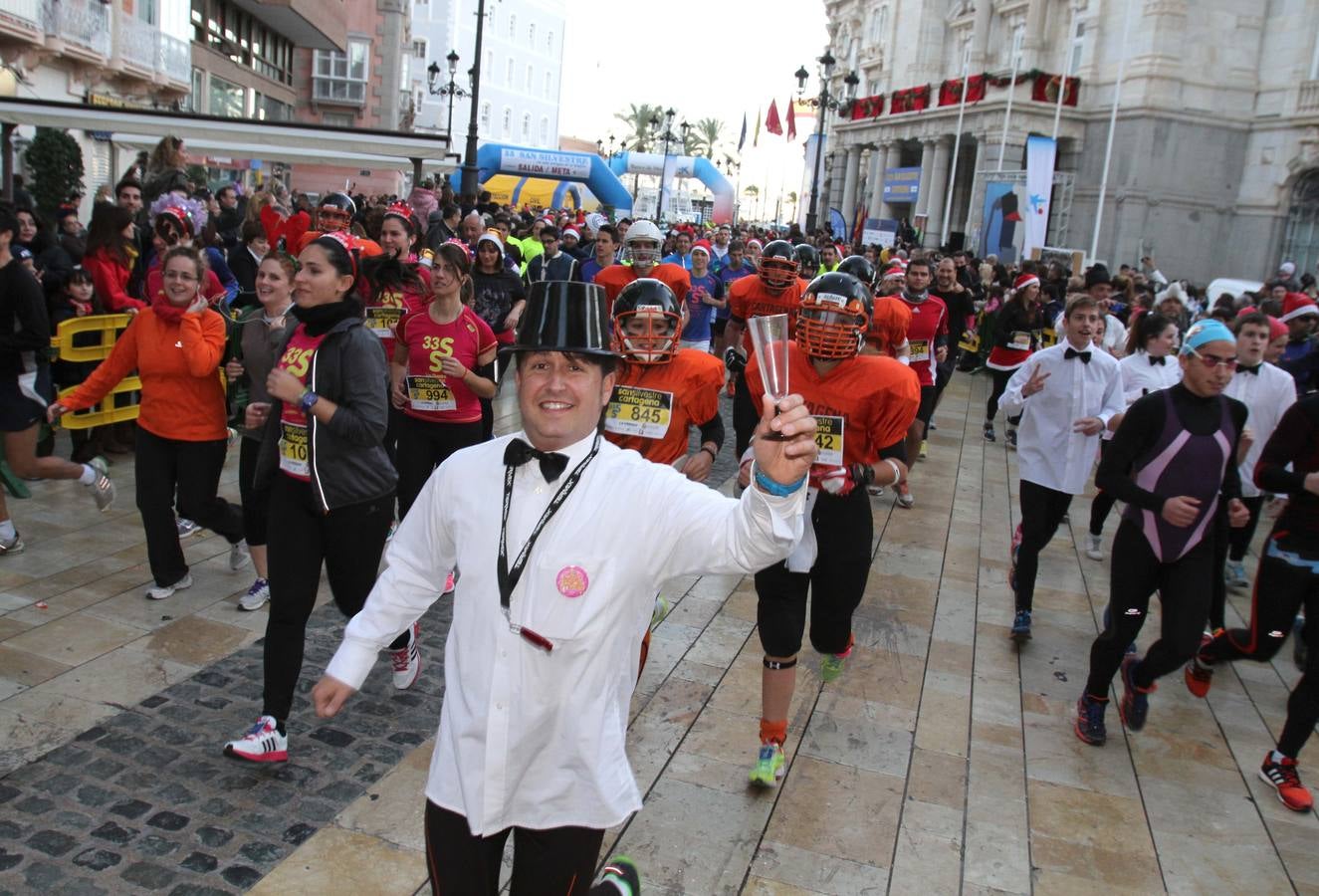 Salida de la San Silvestre de Cartagena