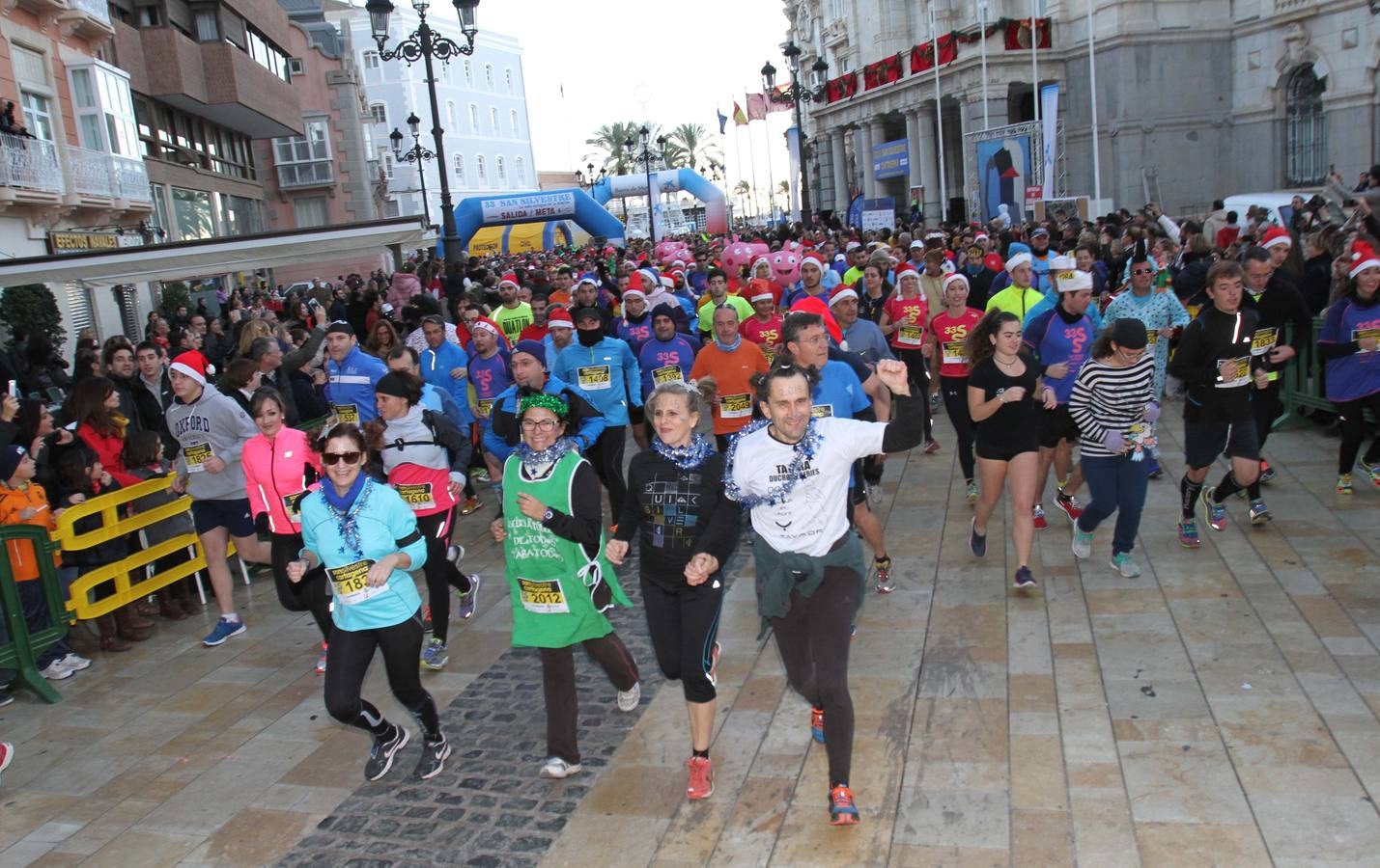 Salida de la San Silvestre de Cartagena