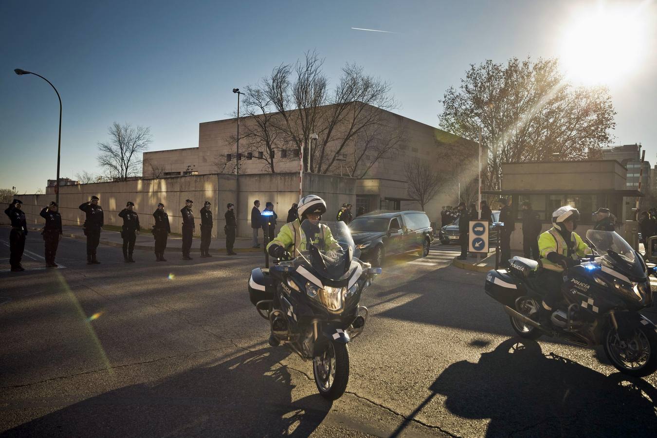 Los restos mortales de Francisco Javier O. se dirigen a Ávila, localidad de donde era originario el agente.