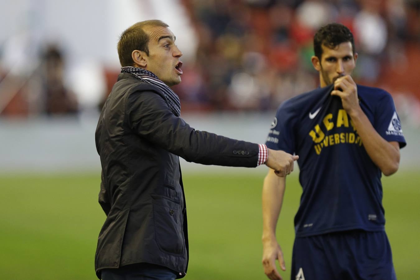 El UCAM Murcia, campeón de invierno tras vencer a El Palo (2-0)