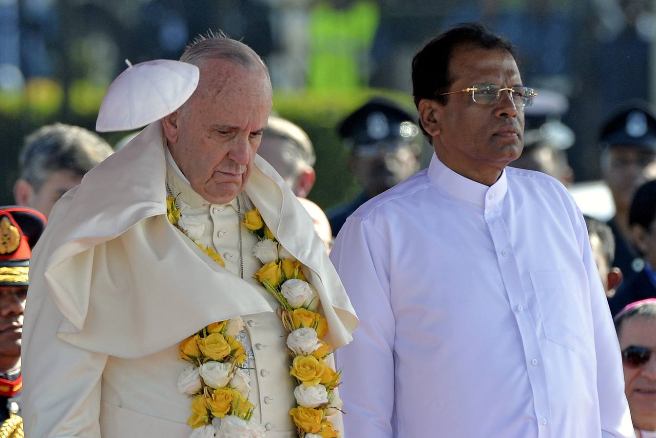 El Papa visita Sri Lanka