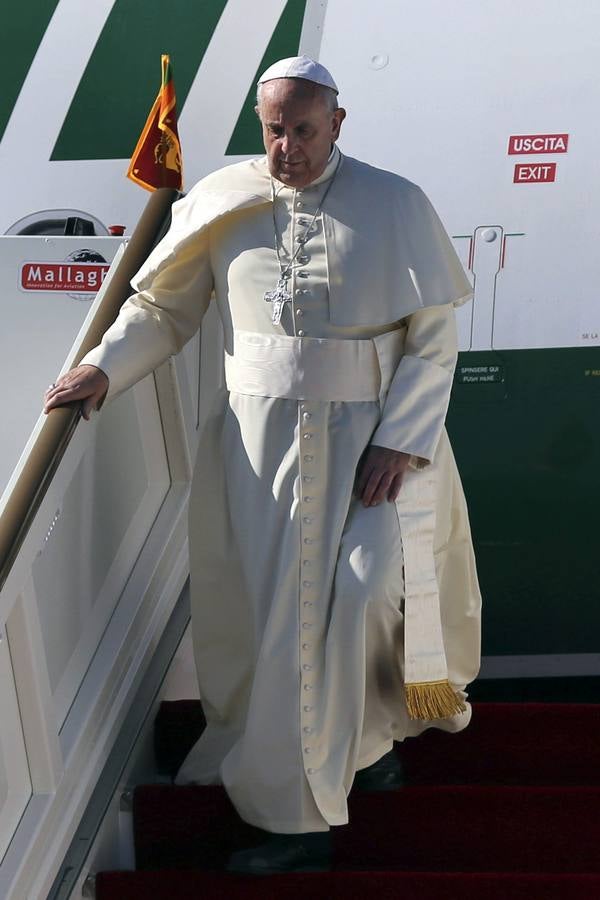 El Papa visita Sri Lanka