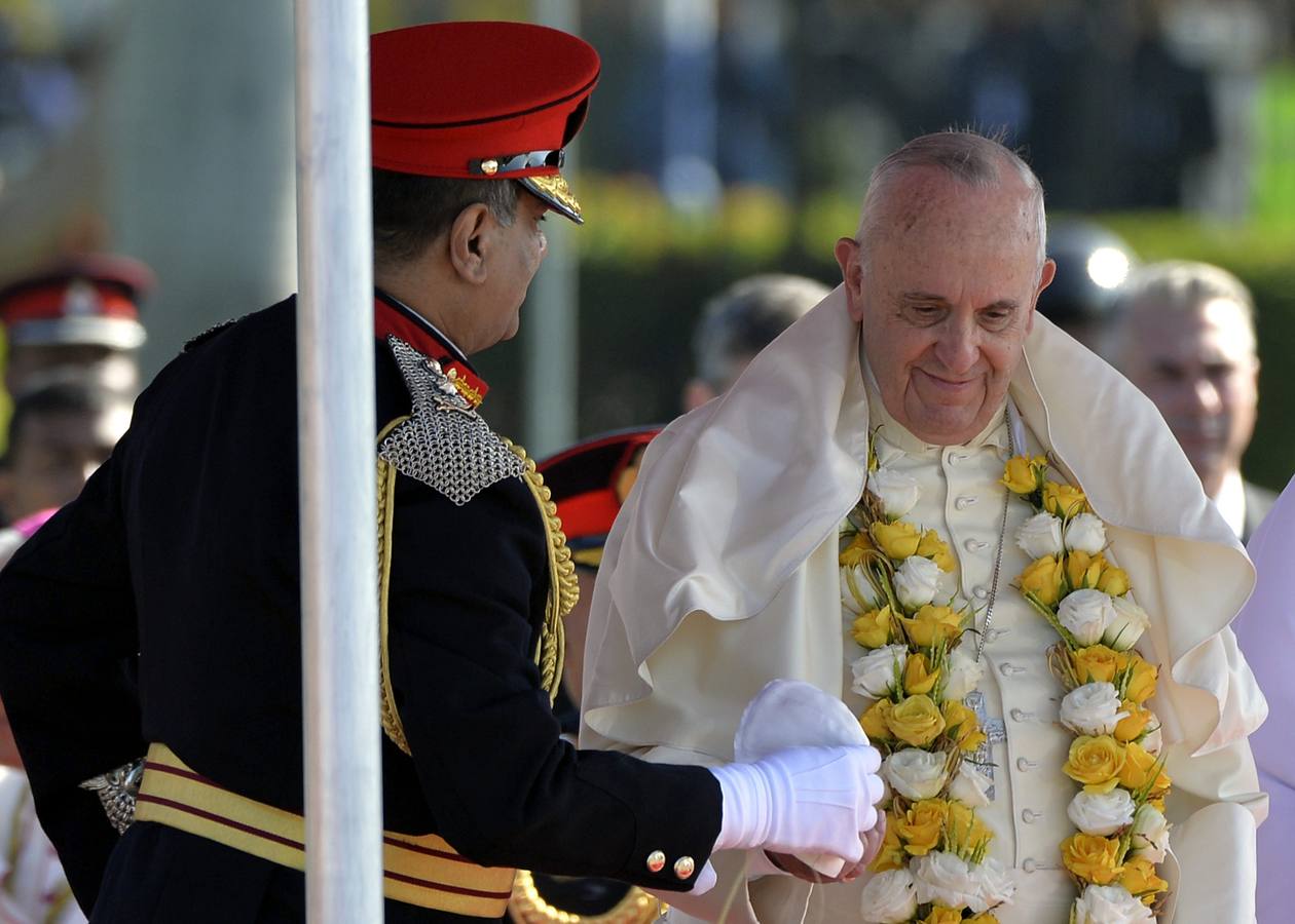 El Papa visita Sri Lanka