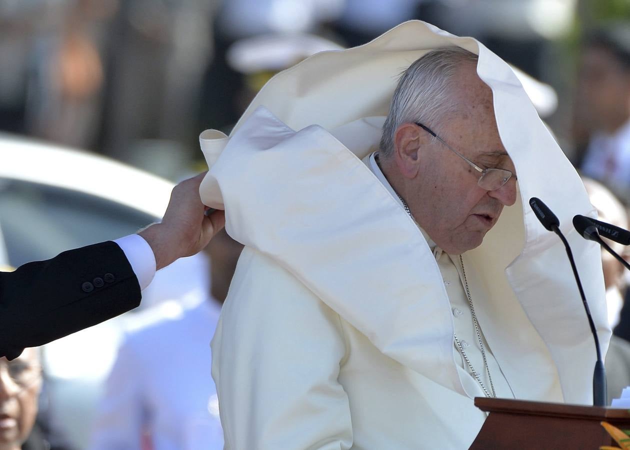El Papa visita Sri Lanka