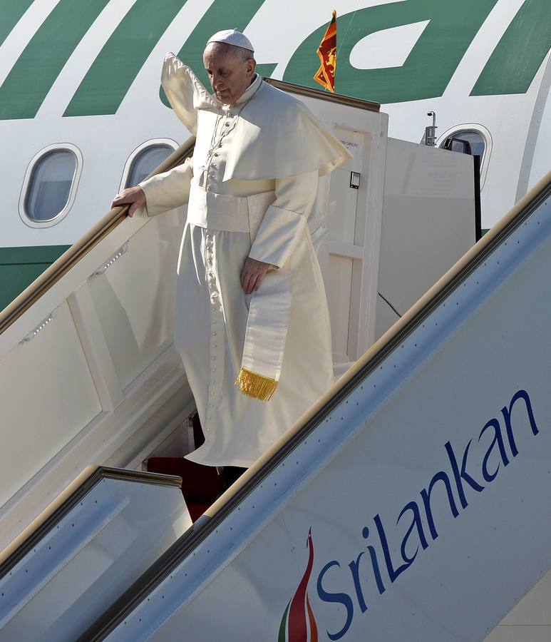El Papa visita Sri Lanka