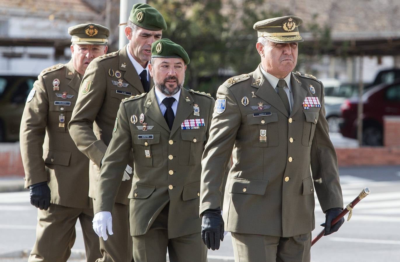 Entrega del mando del MOE a Demetrio Muñoz