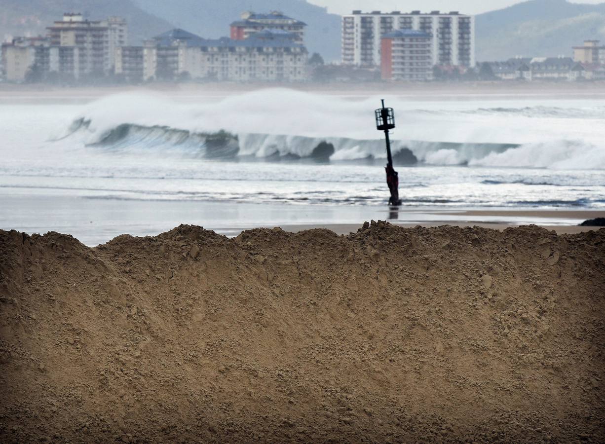 Un mar en alerta naranja