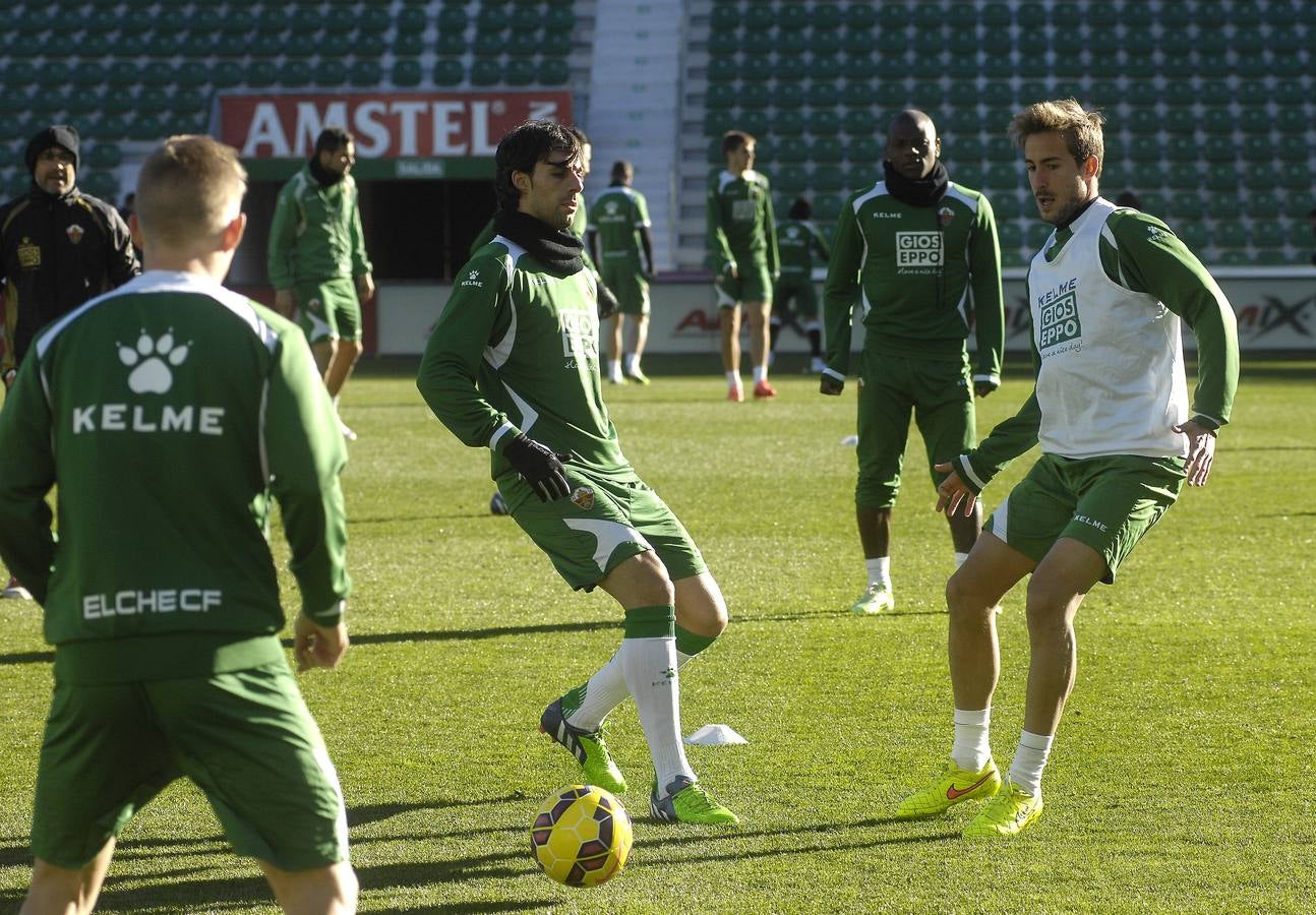 Entrenamiento del Elche CF