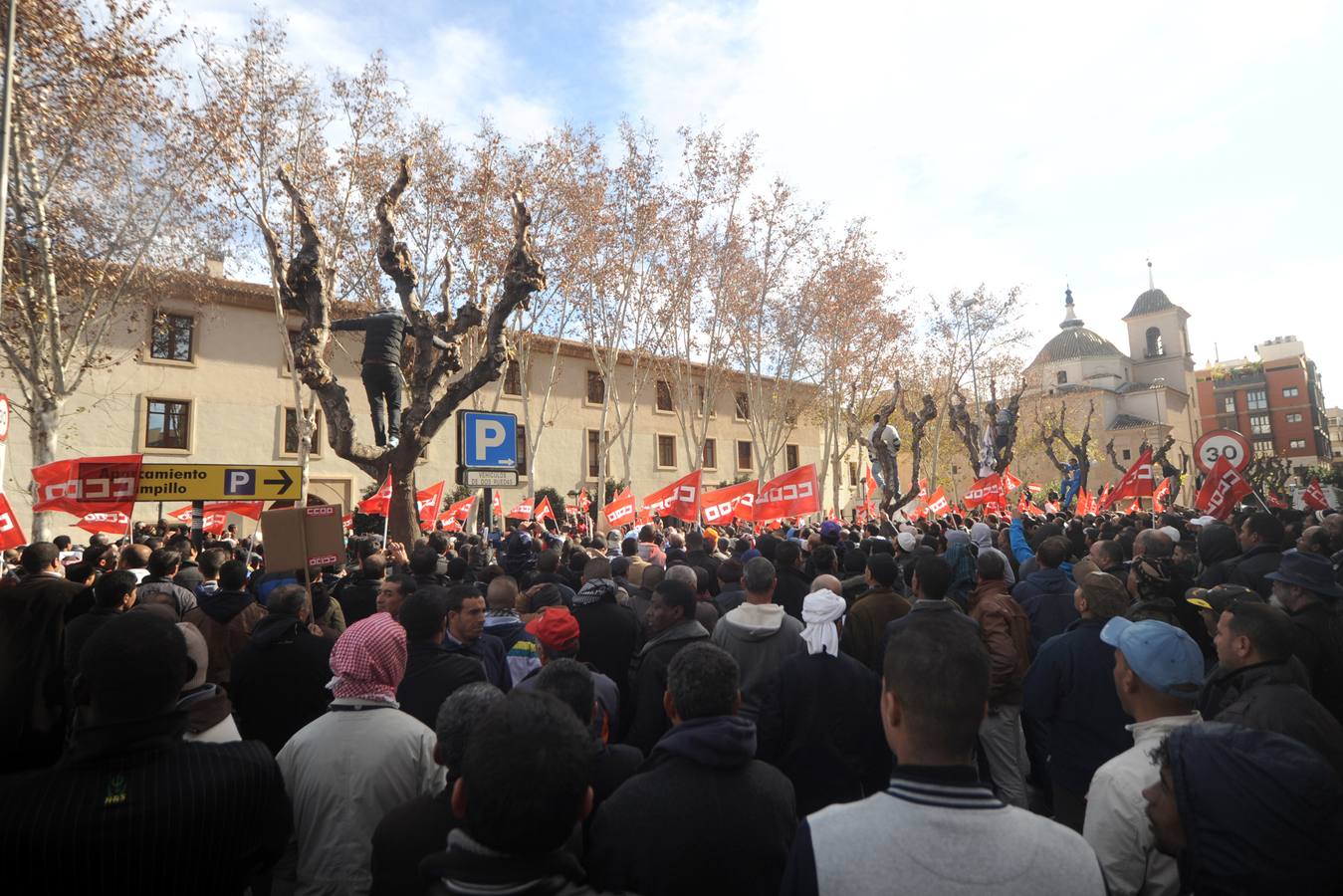 Clamor contra el abuso laboral en el campo murciano