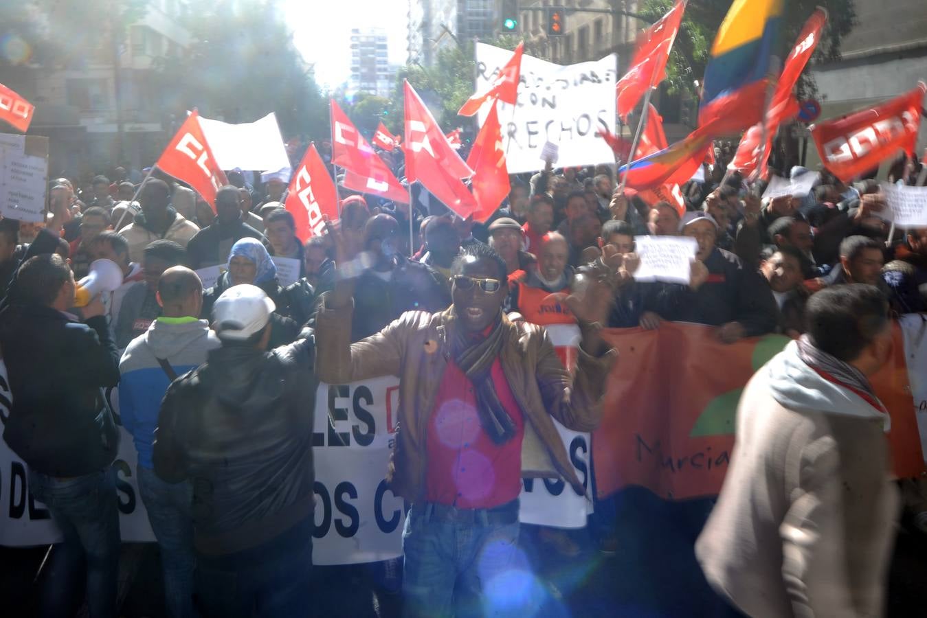 Clamor contra el abuso laboral en el campo murciano