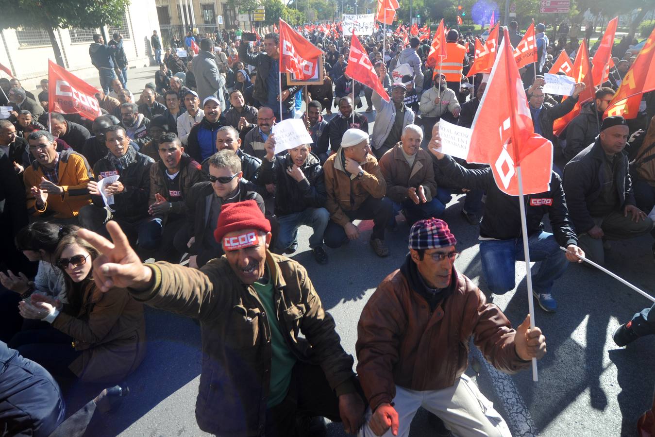 Clamor contra el abuso laboral en el campo murciano