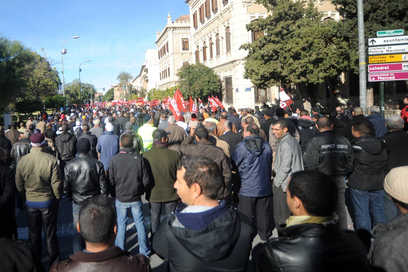 Clamor contra el abuso laboral en el campo murciano