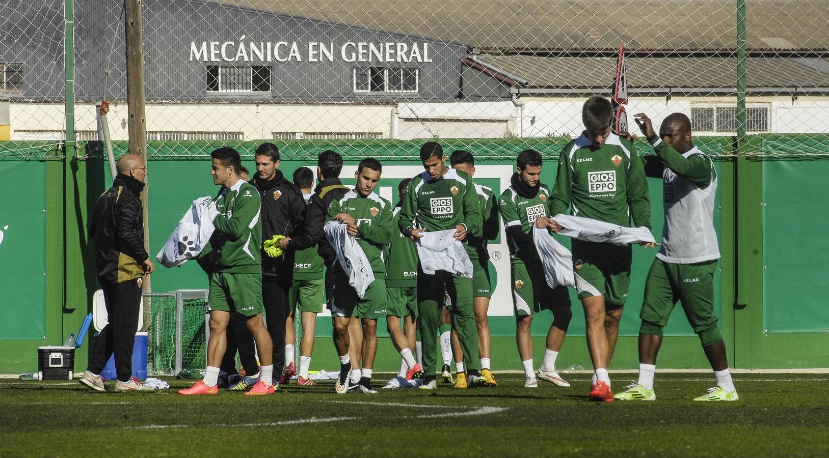 Entrenamiento del Elche CF