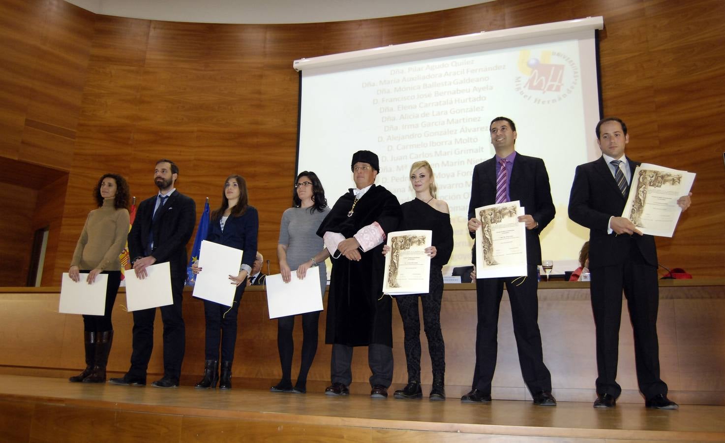 Acto de investidura honoris causa a Gordon Amidon en la UMH