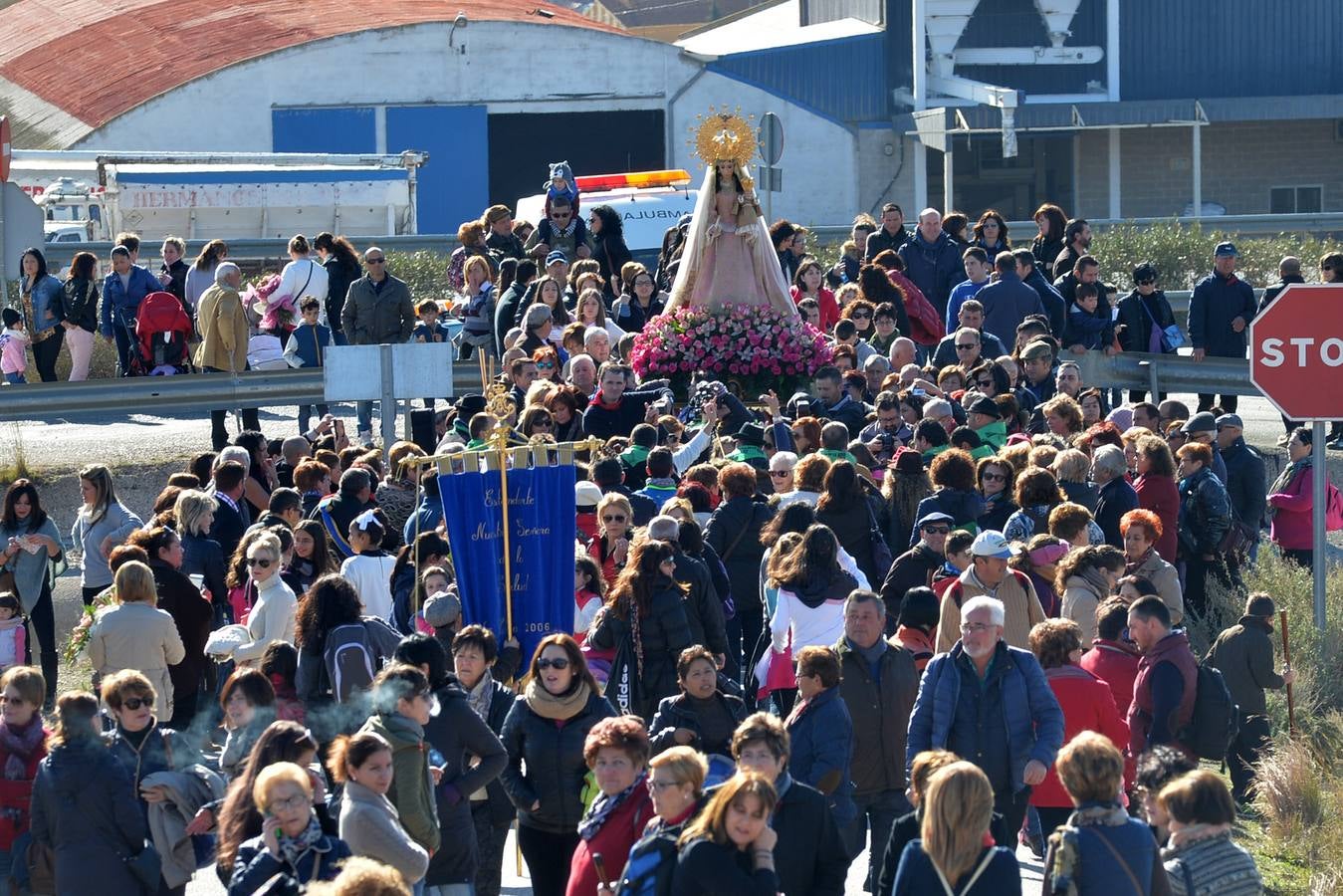 La Hoya se echa al monte con la Virgen de la Salud