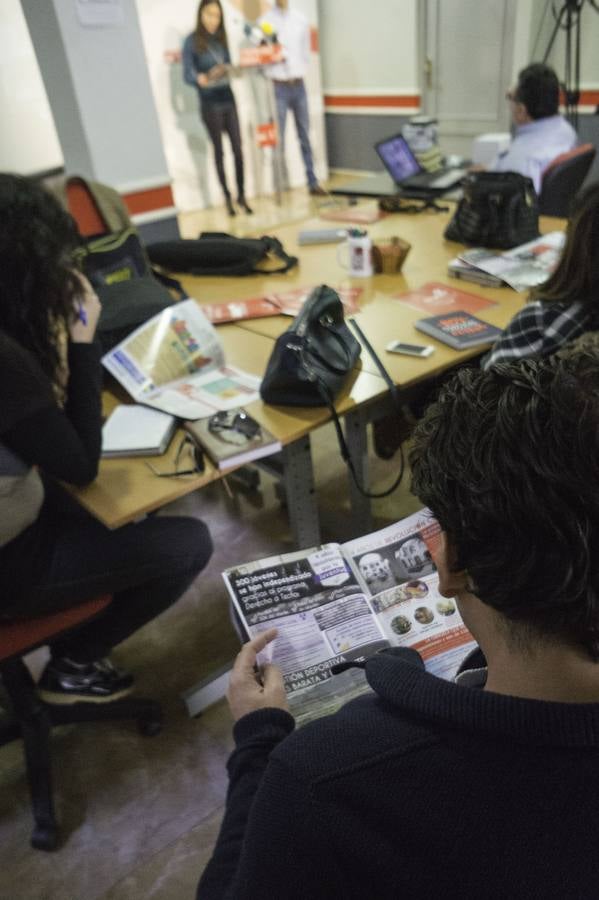 Presentación de la página web del PSOE de Orihuela