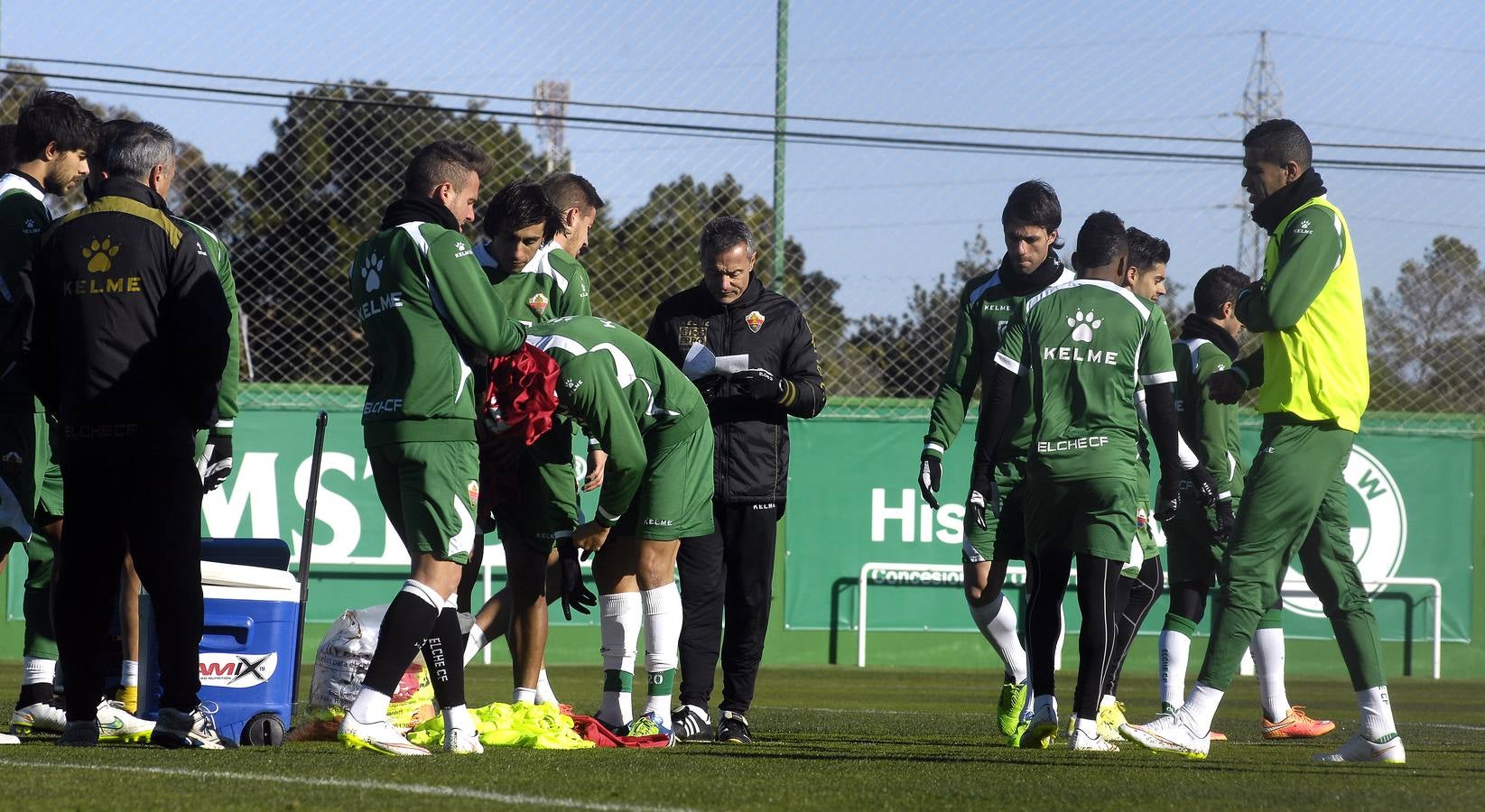 Entrenamiento del Elche CF