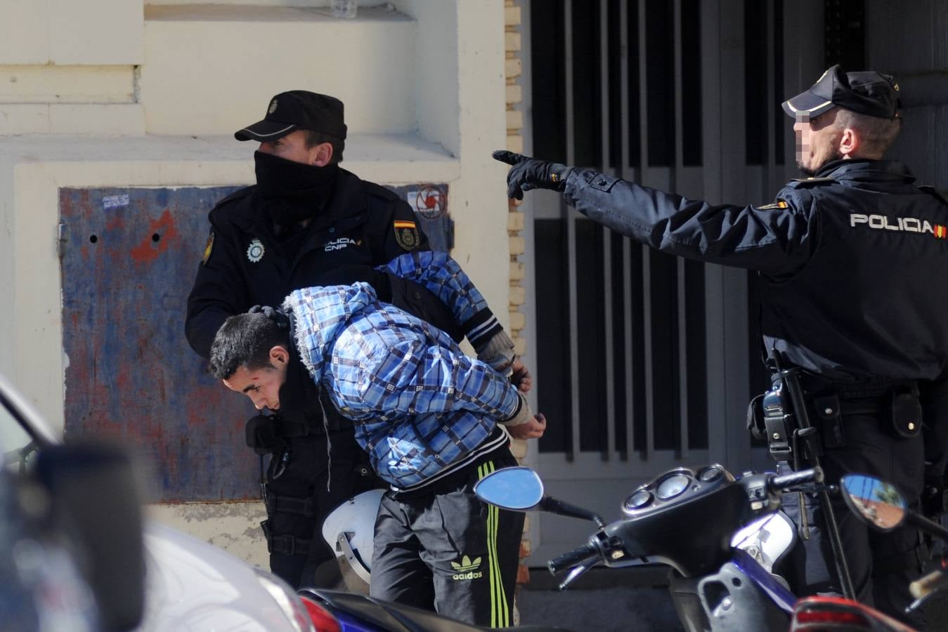 Redada contra la droga en La Paz