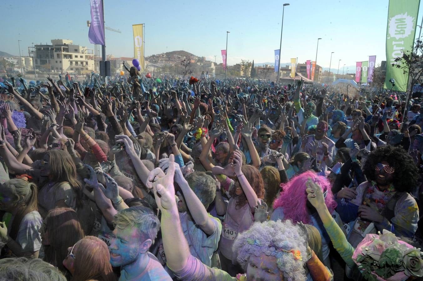Cabezo de Torres se tiñe de color