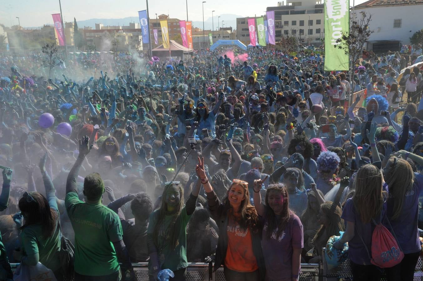 Cabezo de Torres se tiñe de color