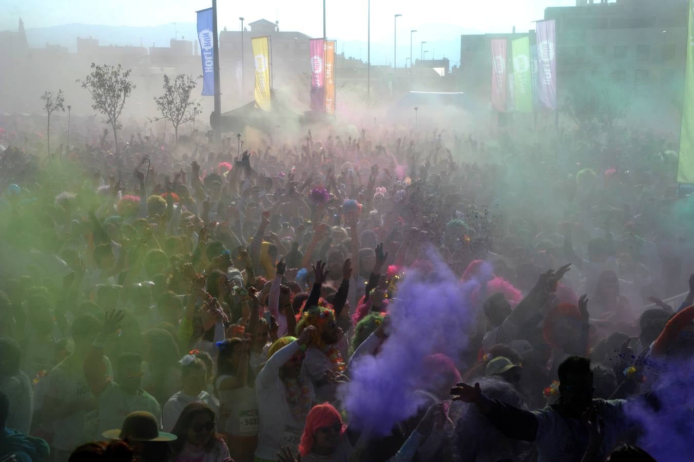 Cabezo de Torres se tiñe de color