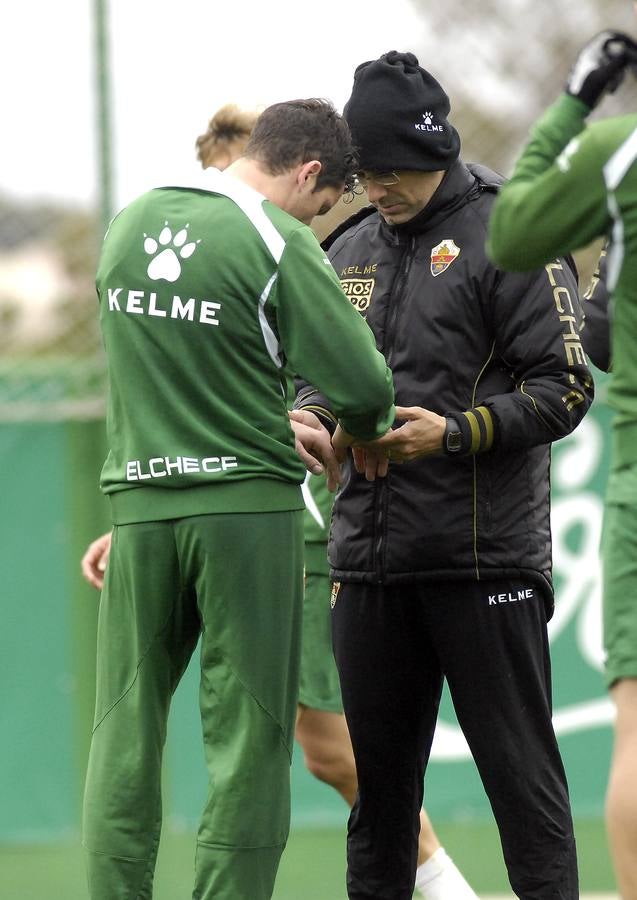 Entrenamiento del Elche CF