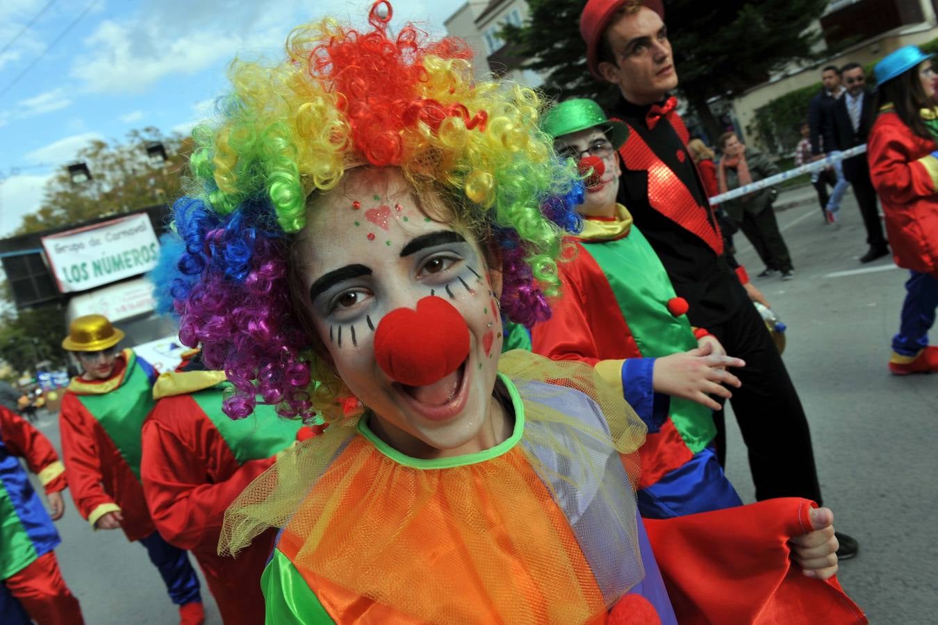 Los más pequeños de Cabezo de Torres rompieron ayer el hielo de los desfiles