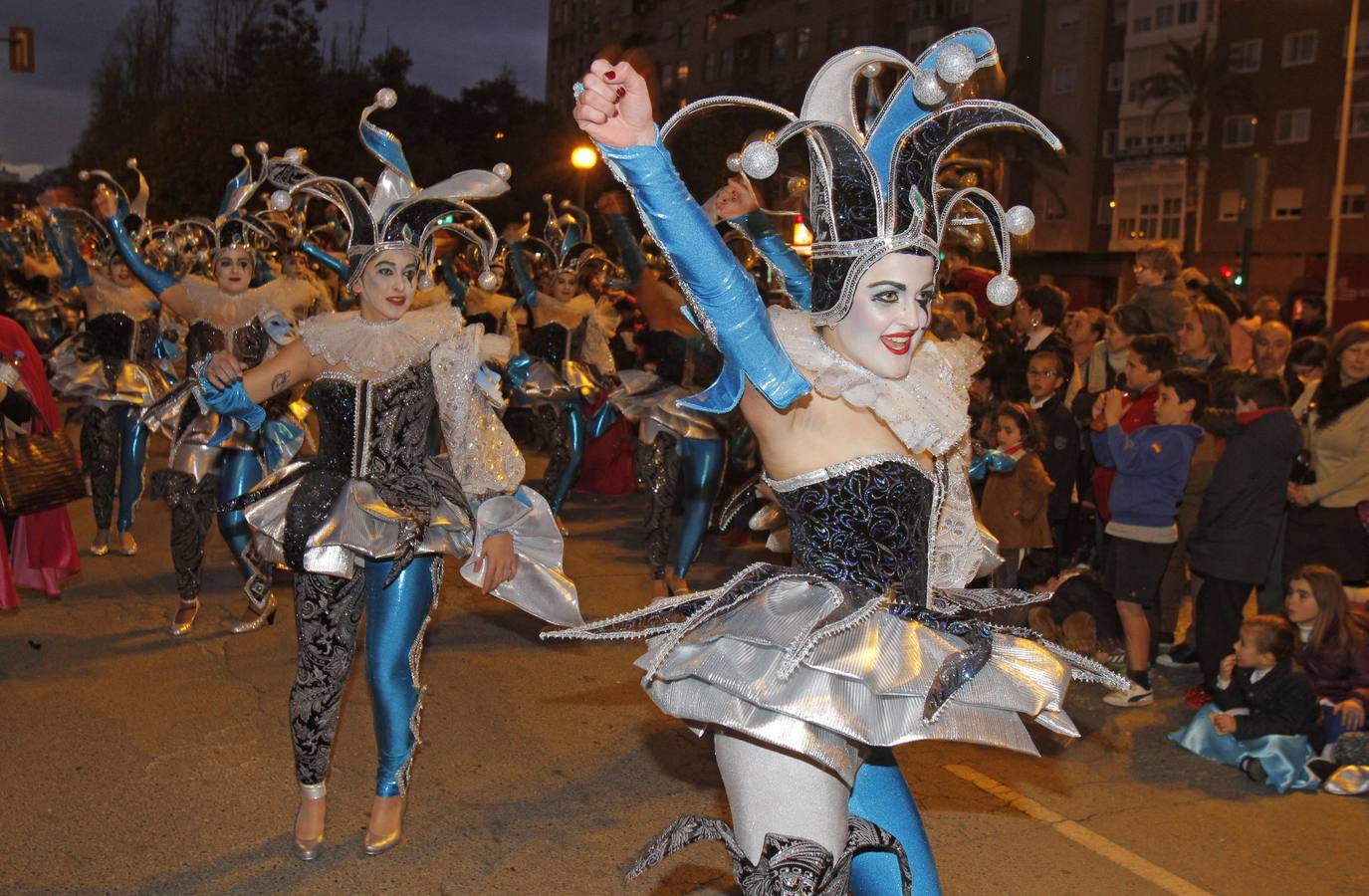 Gran desfile de Carnaval en Cartagena