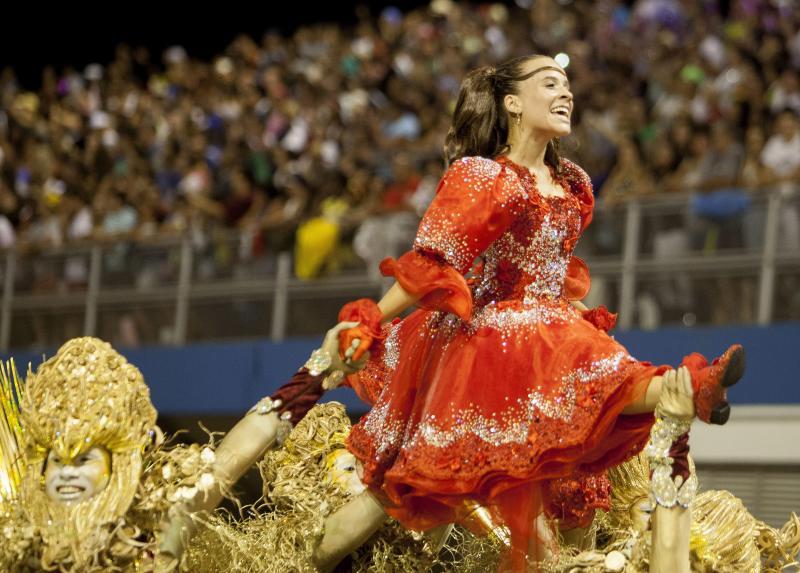 Locura carnavalera en Brasil