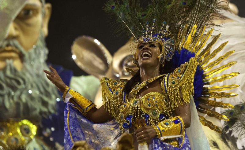 Locura carnavalera en Brasil