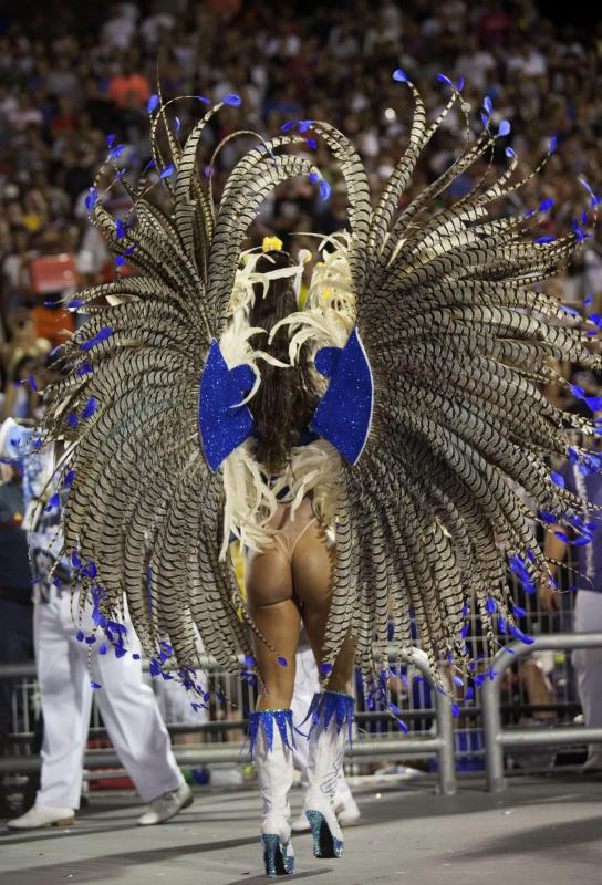 Locura carnavalera en Brasil