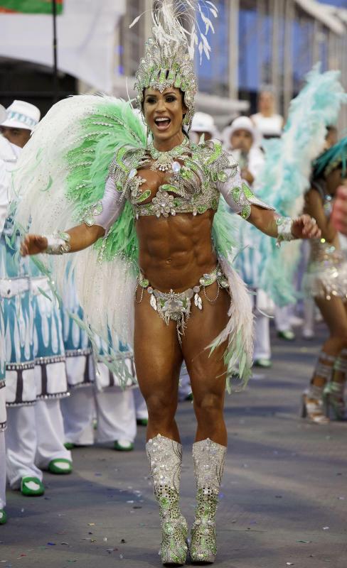 Locura carnavalera en Brasil