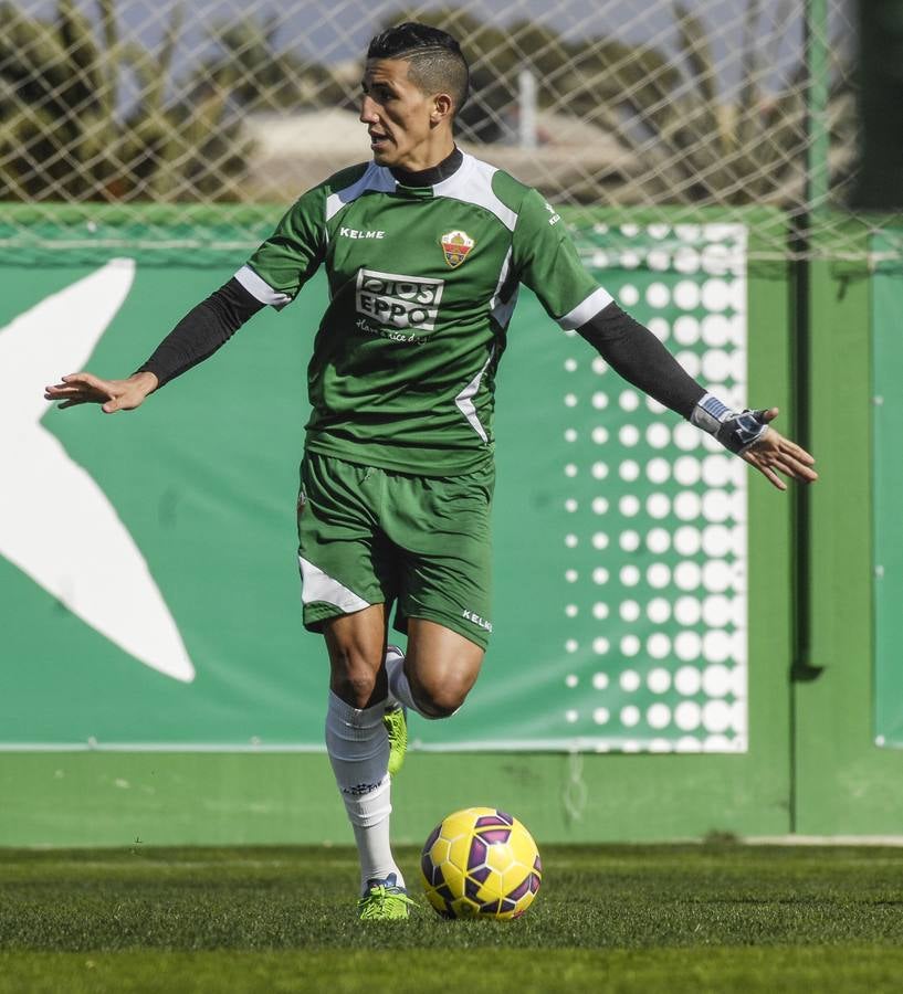 El Elche se prepara para el Real Madrid