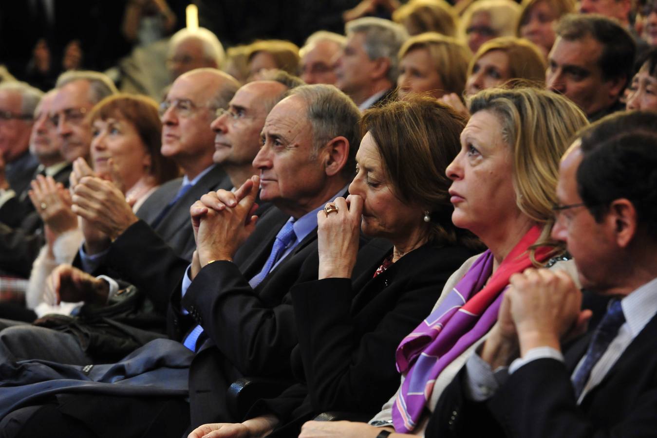 Homenaje a Antonio Reverte, expresidente del CES