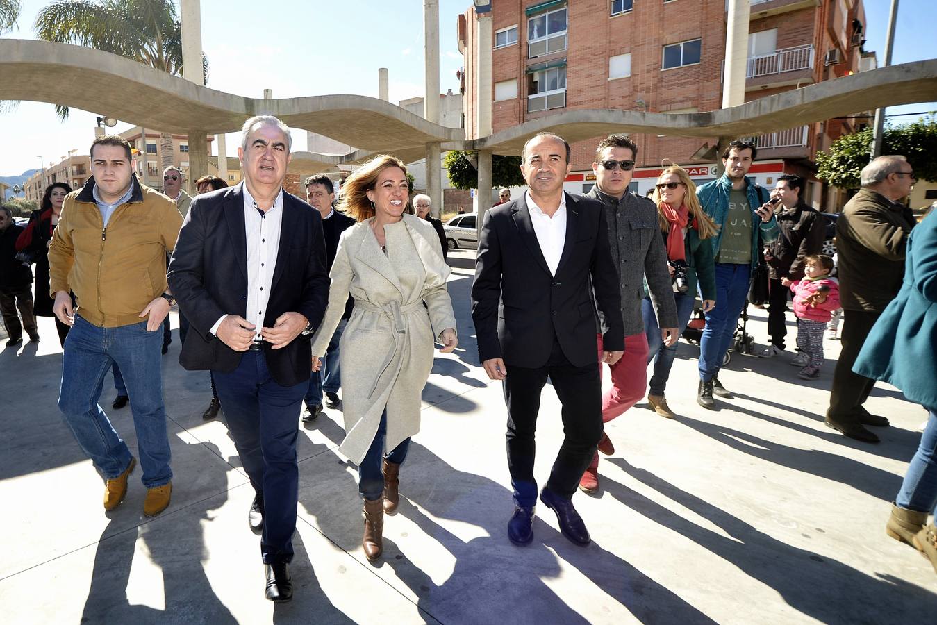 Carme Chacón presenta la candidatura de Pedro López