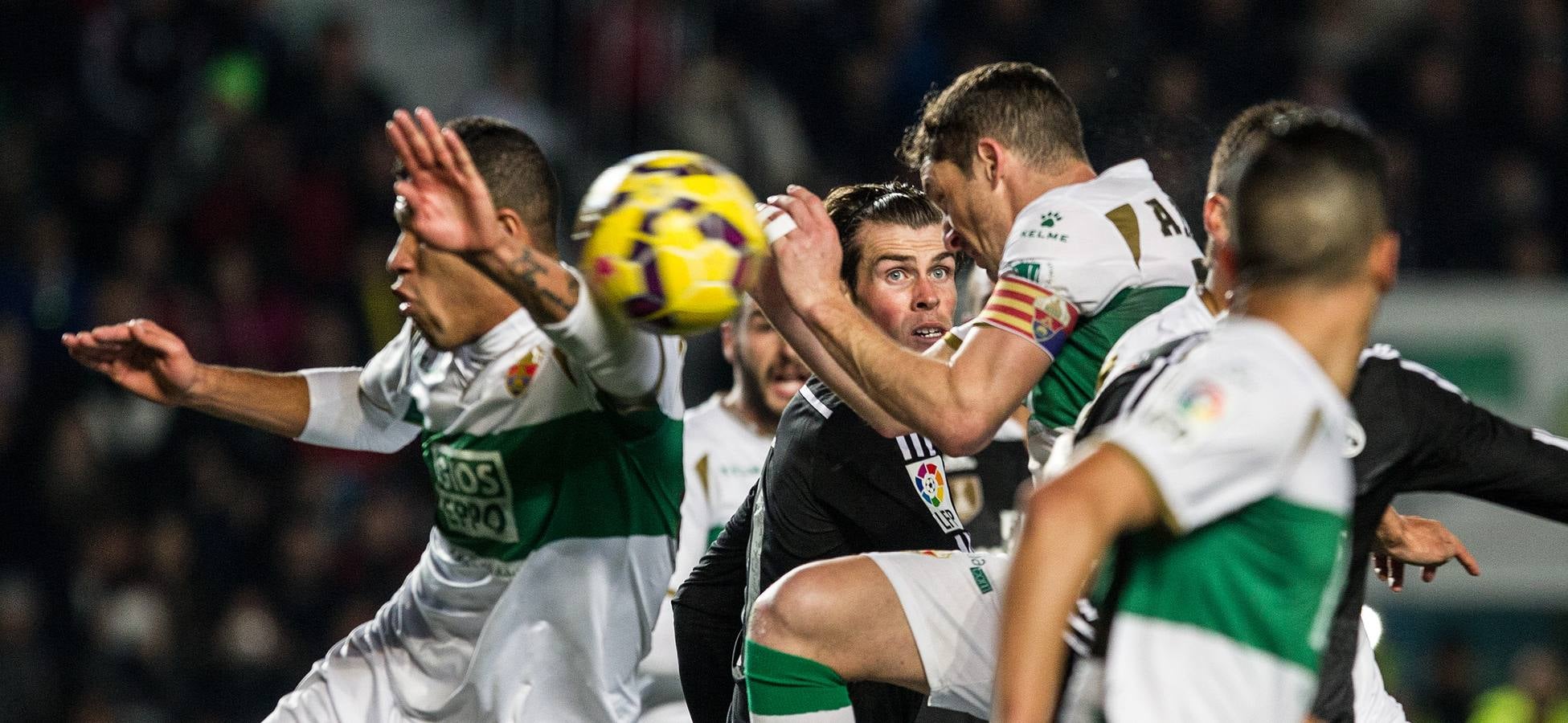 Partido entre el Elche y el Real Madrid