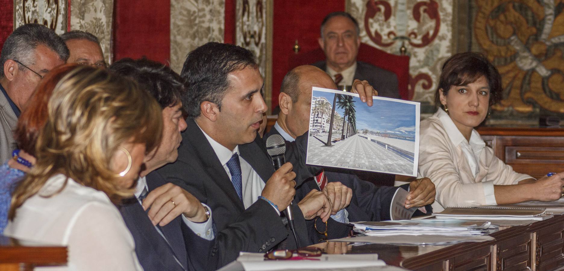 Pleno extraordinario en el Ayuntamiento de Alicante