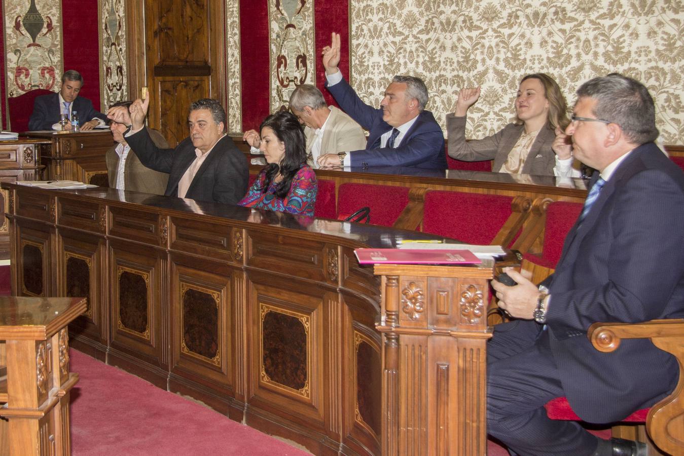 Pleno extraordinario en el Ayuntamiento de Alicante