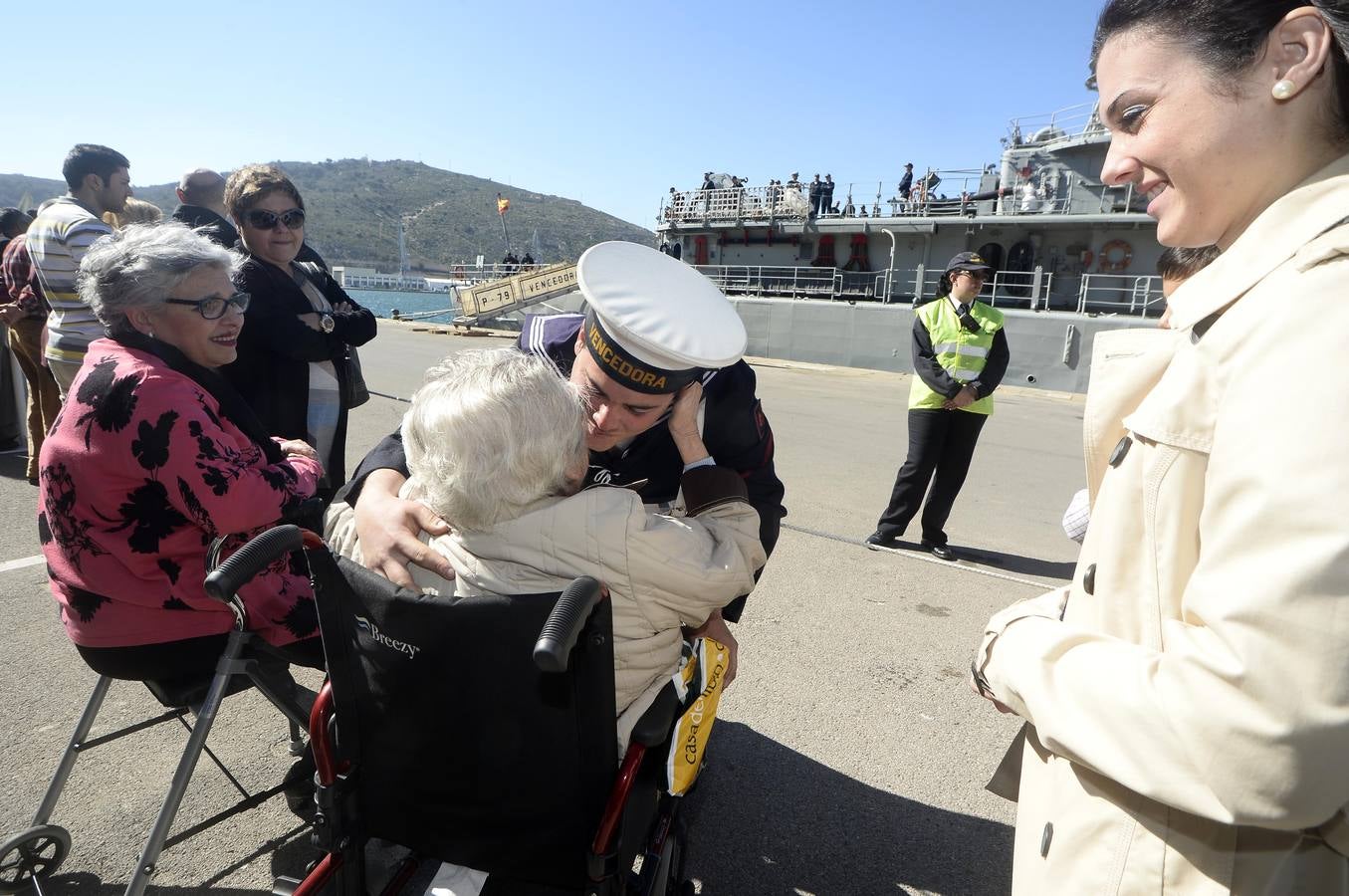 La &#039;vencedora&#039; pone rumbo a las costas de áfrica