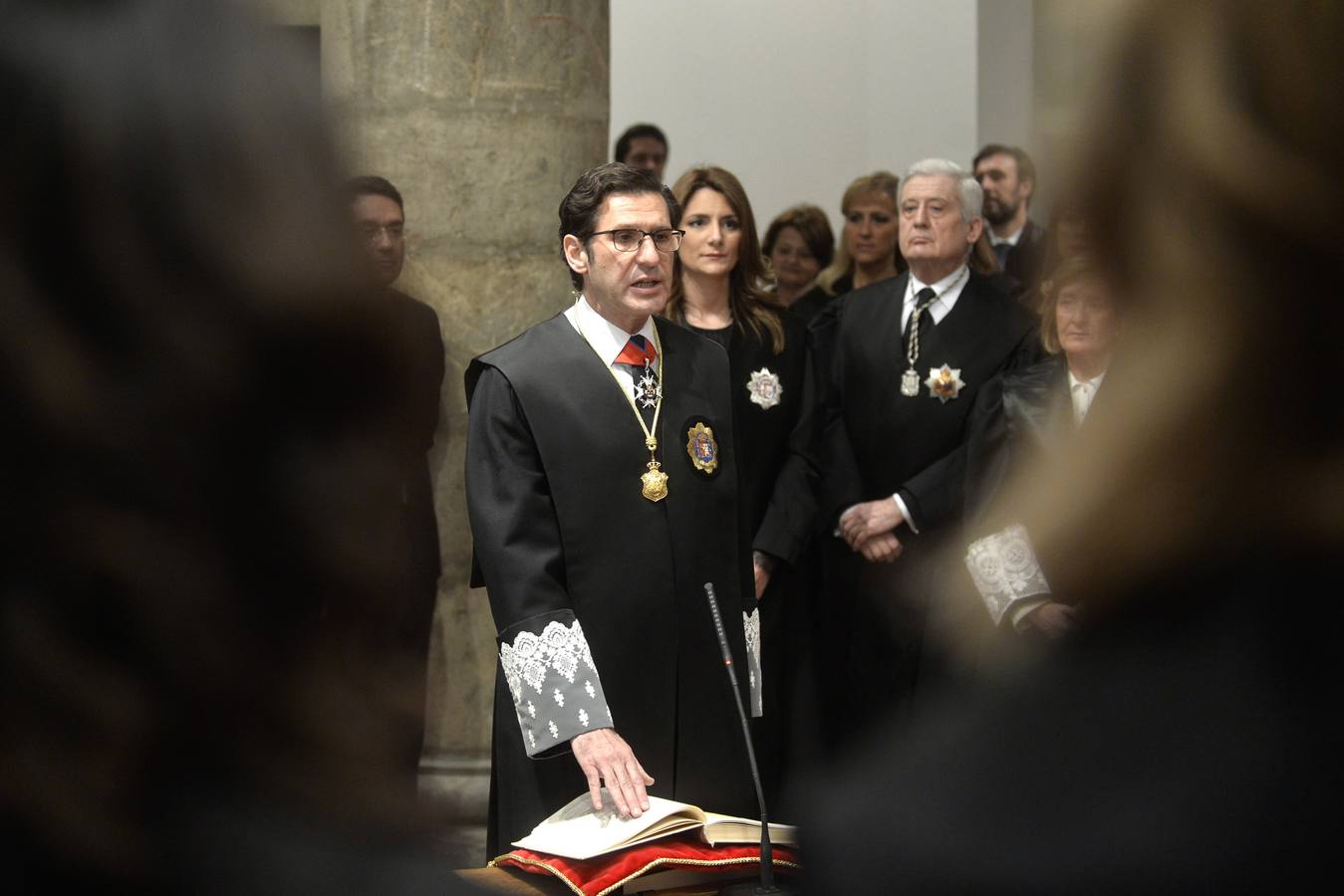 Pasqual de Riquelme toma posesión como presidente del TSJ