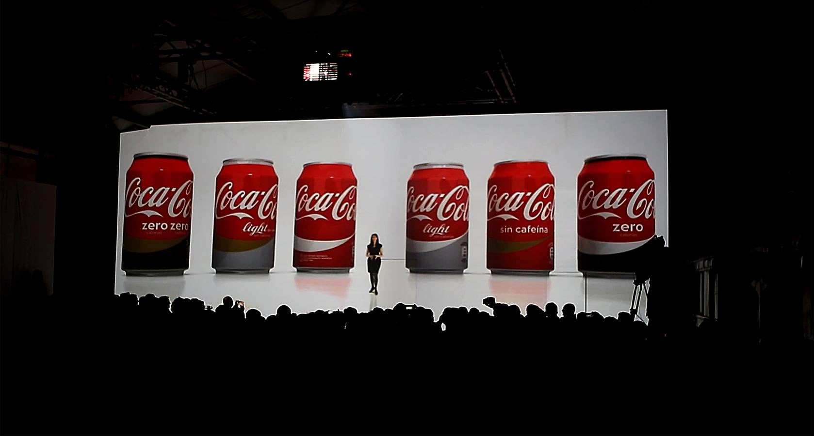 Nueva imagen de Coca-Cola.