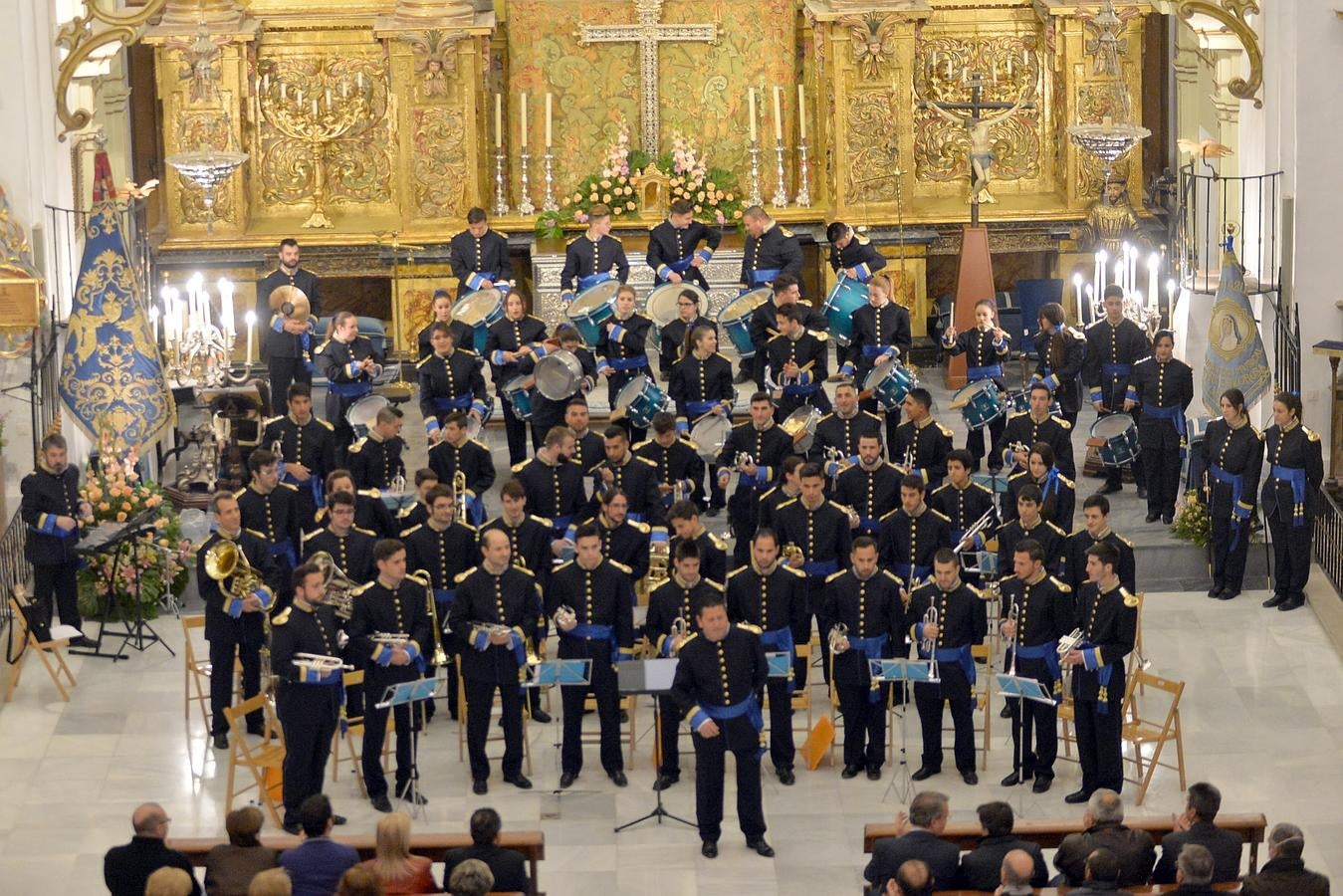 (08-03) Concierto de la cuaresma organizado por la banda del paso azul de Lorca.