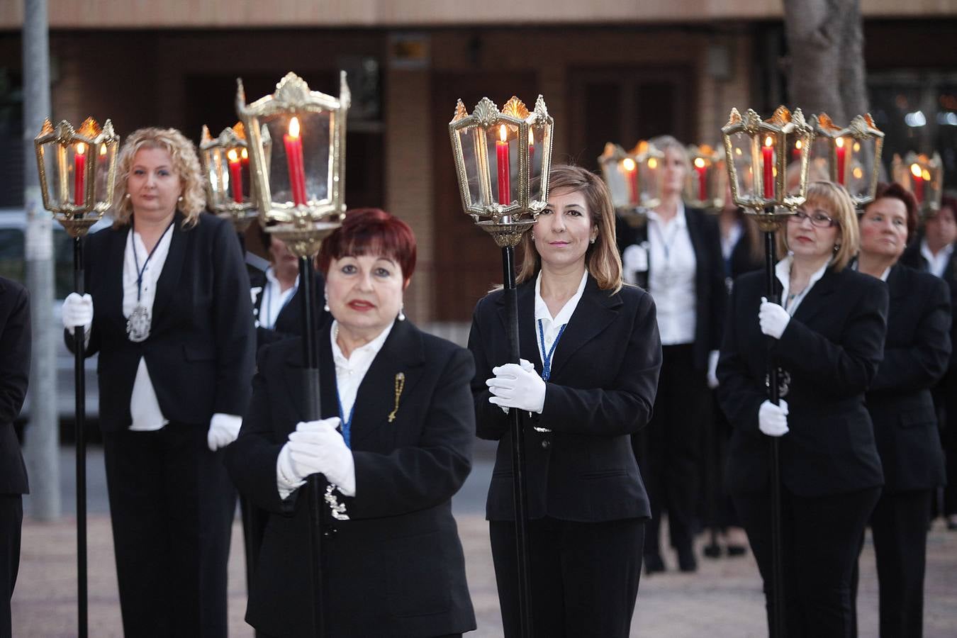 Monteagudo vive con solemnidad el descendimiento del Cristo del Calvario