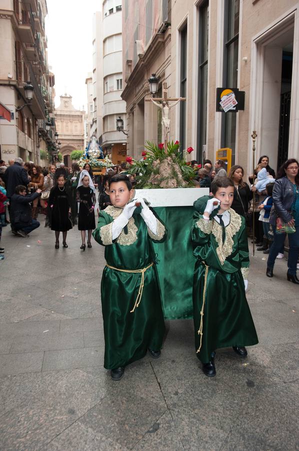 La Procesión del Ángel recorre las calles de la capital