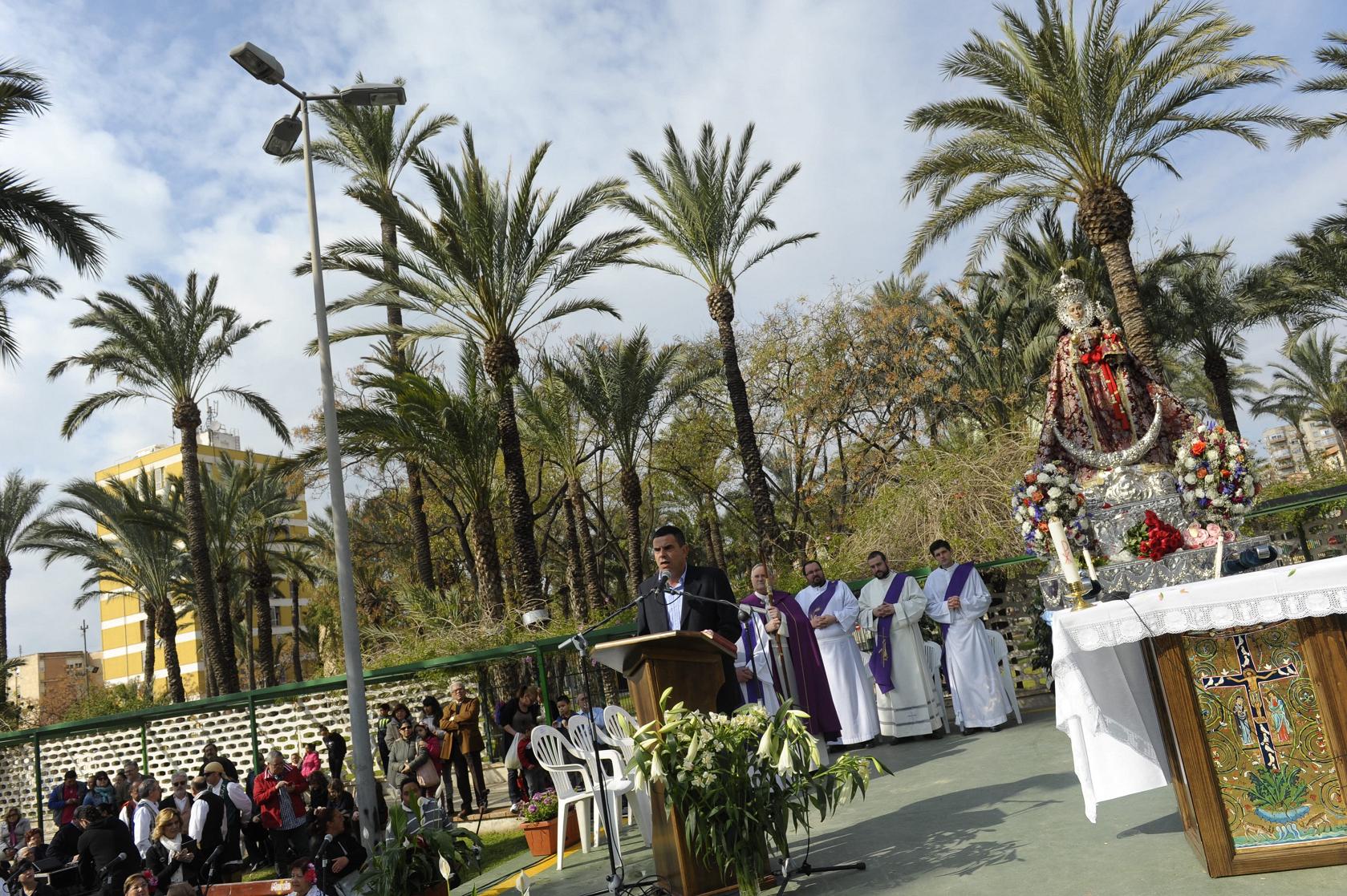 Procesión de la Fuensanta en La Paz