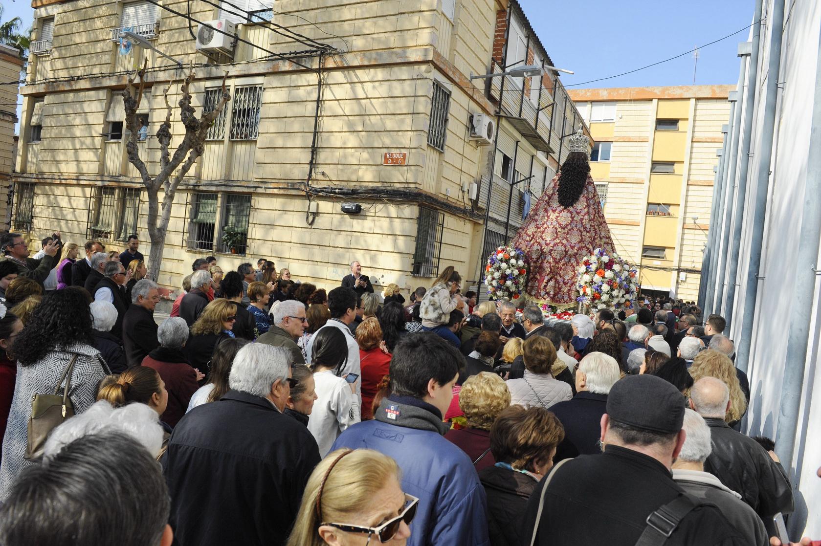 Procesión de la Fuensanta en La Paz