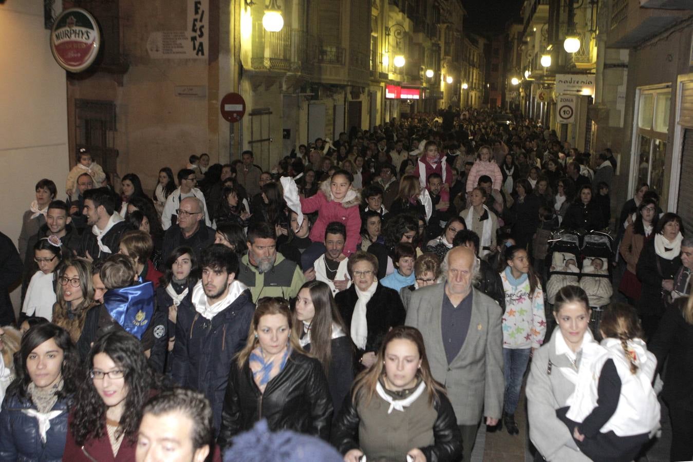 Los Pasos Blanco y Azul dan pie a la Semana Santa