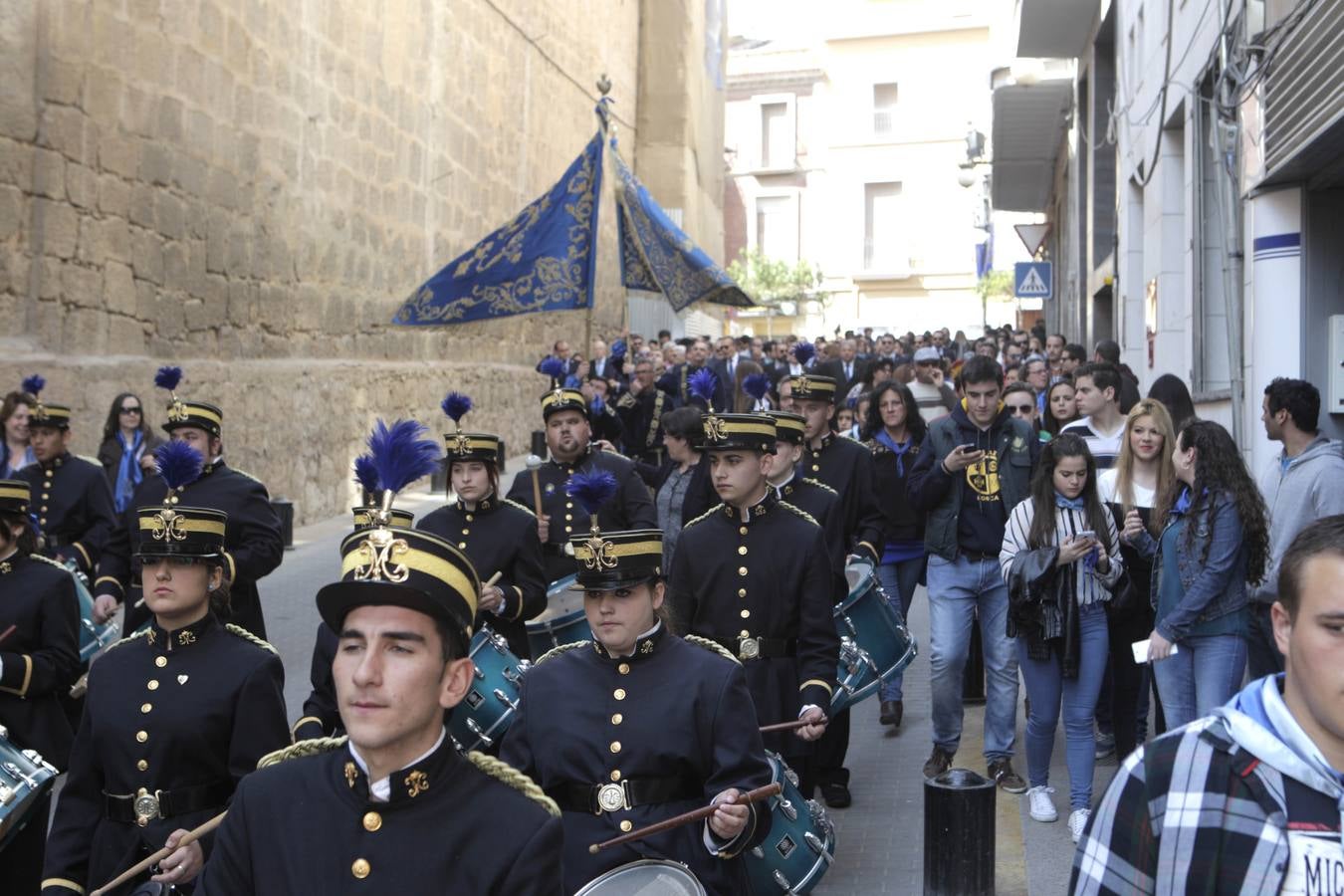 Los Pasos Blanco y Azul dan pie a la Semana Santa